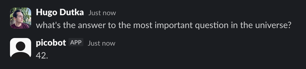 LLM replying on Slack LLM replying on Slack