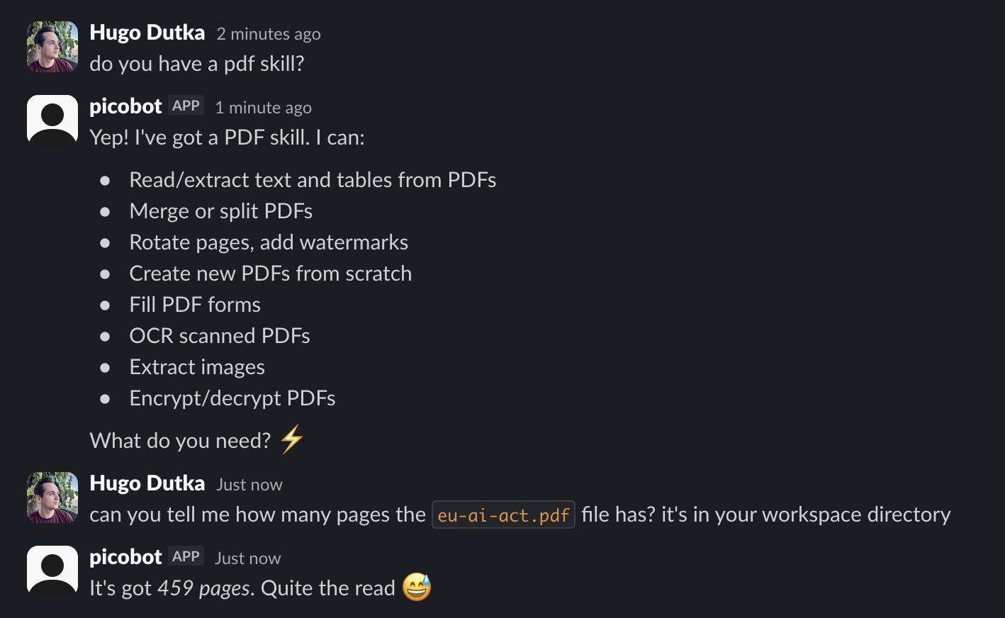 LLM using a skill LLM using a skill